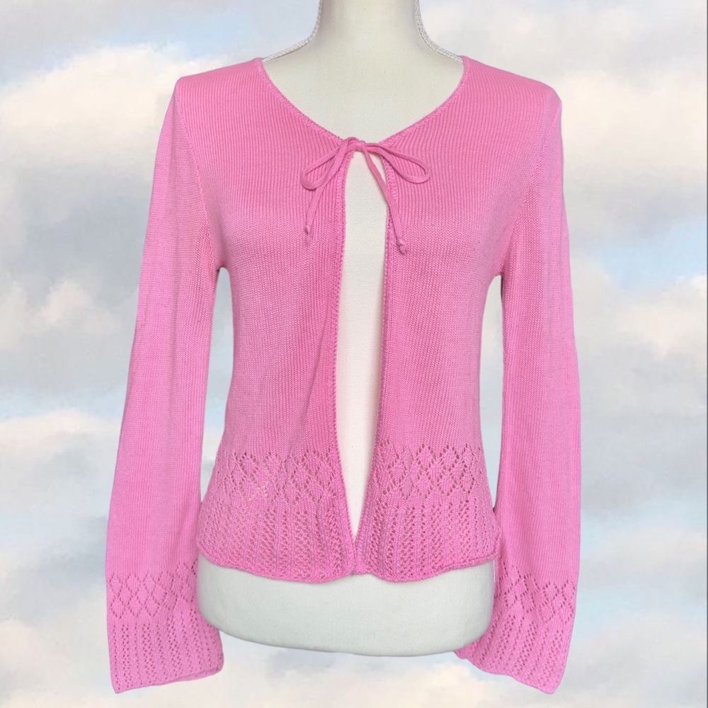 Barbie vibes cardigan